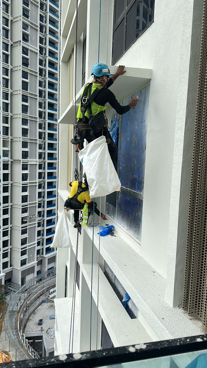 Rope access operation 3